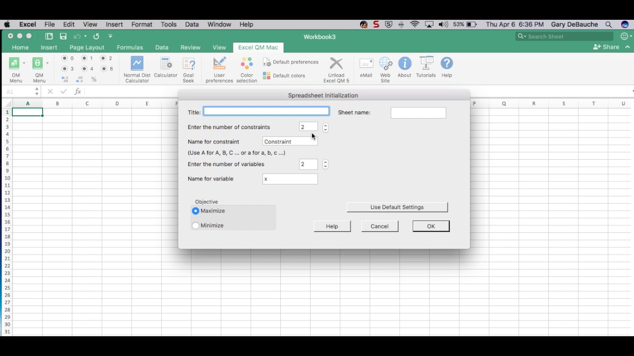 Excel Qm Download For Mac